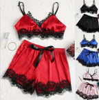 2018 Hot Selling Sexy Lace Lingerie Sleepwear Set