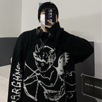 Thick Jacquard Knitted Sweater for Spring and Winter