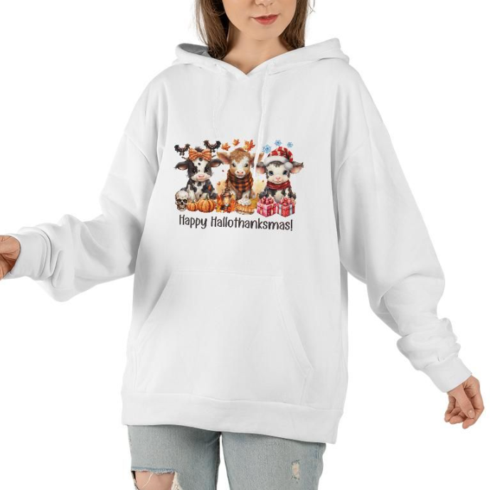 Classic Unisex Hoodie with European American Print | Streetwear