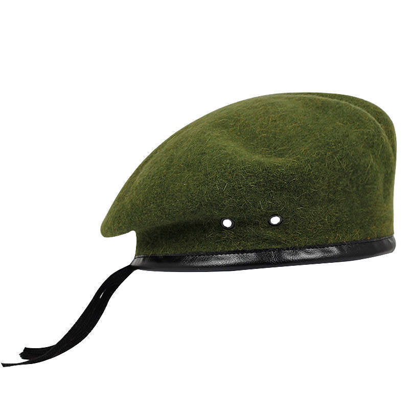 Pure Wool Painter Cap for Autumn and Winter | Embroidered Cap