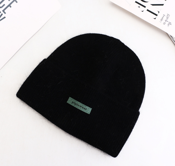 Embroidered Wool Ear Protection Knitted Pullover | Streetwear