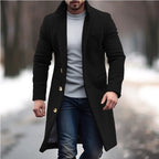 Korean Style Loose Mid-Length Casual Windbreaker Jacket