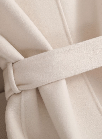 Cashmere Coat - Double-faced Woolen for Autumn/Winter