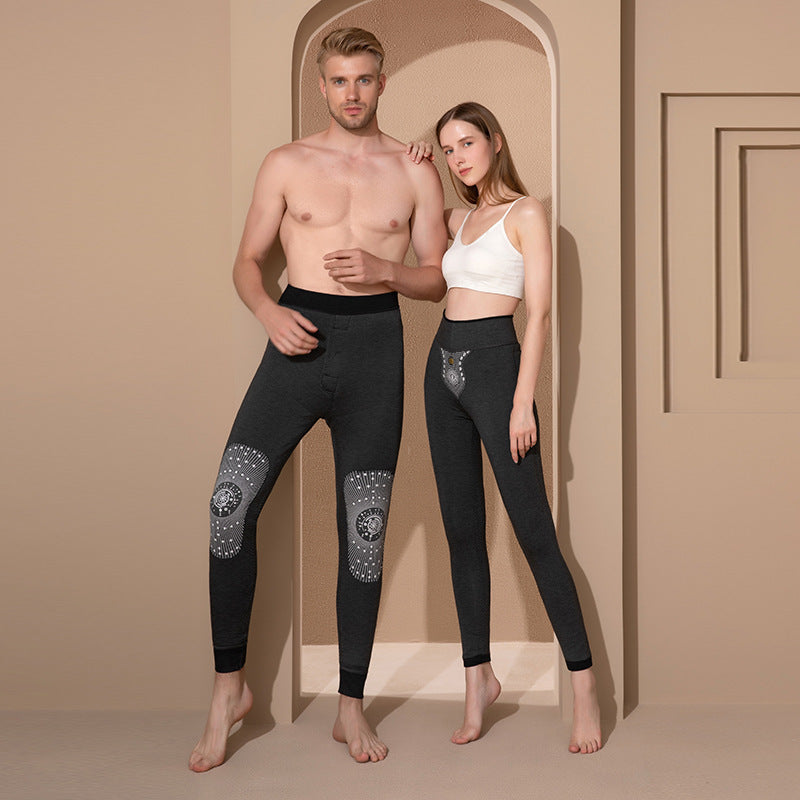 Silk Soft Wool Warm Pants for Couples