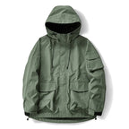 Men's Fashionable Loose Fit Multi-Pocket Jacket