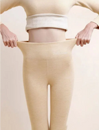 Fleece-lined High Waist Hip Lift Leggings