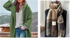 Women's Tweed Trench Coat