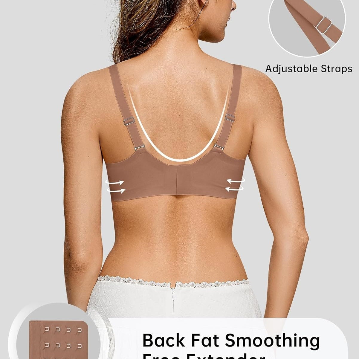 Wireless Push-Up Scalloped Bralette - No Underwire