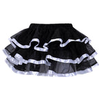 3606# Women's Uniform Corset with Skirt Set