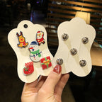Christmas Cartoon Brooch, Cute Cardigan Pin