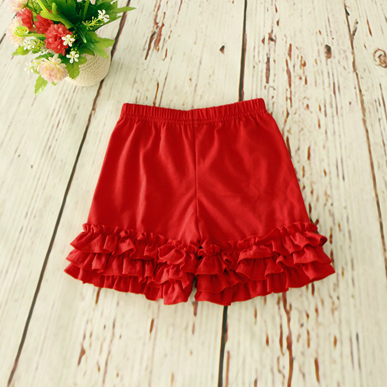 Ruffled Shorts for Girls