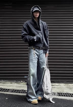 Men’s Vintage Zipper Casual Jacket