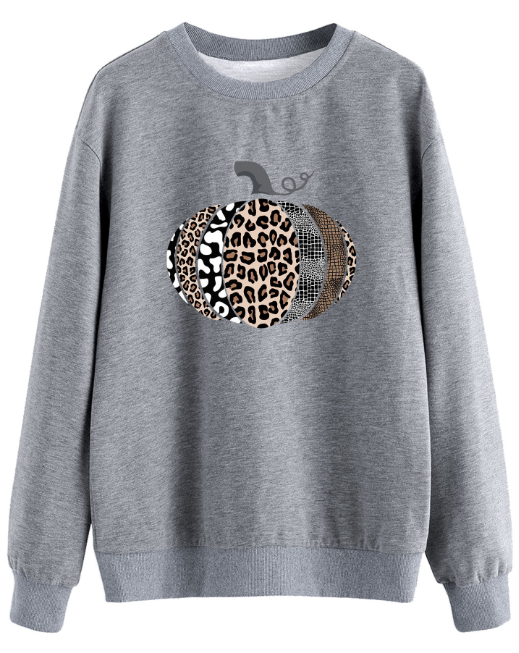 Women's Hooded Sweatshirt with Long Sleeves and Print | Streetwear