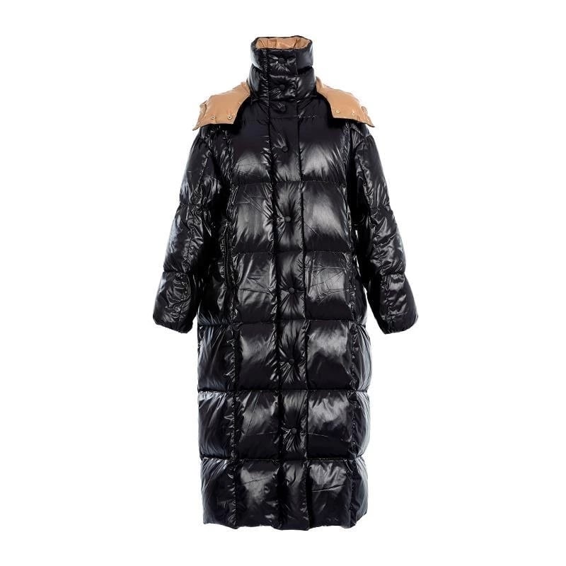 Thick Super Long Women's Down Padded Jacket