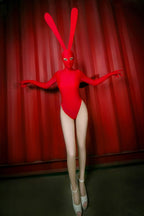 Sexy Hexagon Bunny Bodysuit for DJ Performers
