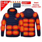 Men's District 21 Smart Heated Cotton-Padded Jacket