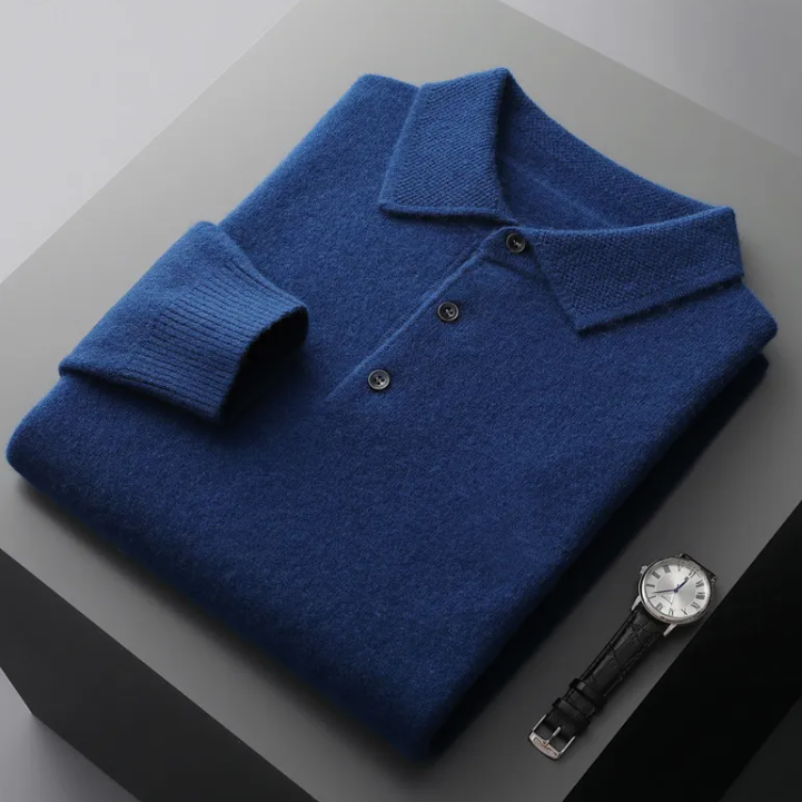 Executive Ease Cashmere Pullover | Streetwear