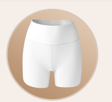 High-Waisted No-Show Safety Shorts for Women
