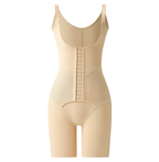 Enhanced Button-Down Bodysuit – Postpartum Waist Shaping, Slimming, Lightweight Summer Underwear