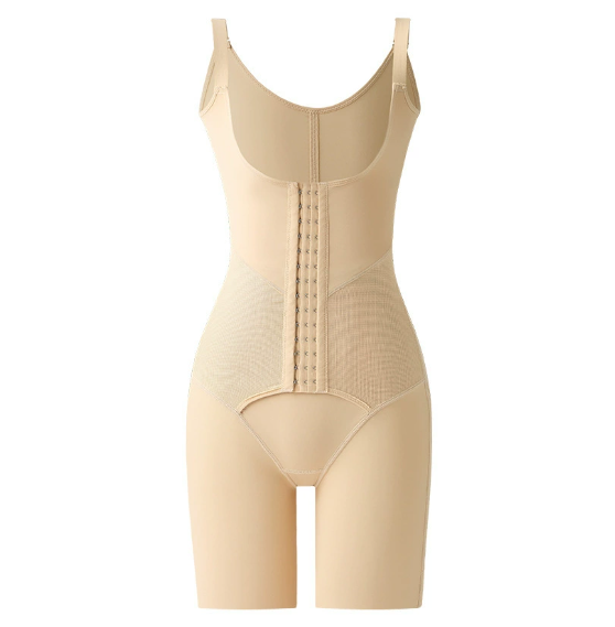 Enhanced Button-Down Bodysuit – Postpartum Waist Shaping, Slimming, Lightweight Summer Underwear