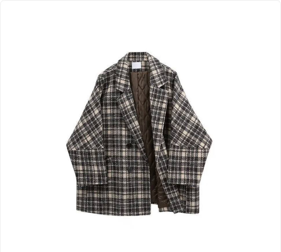 Women's Oversized Woolen Long Coat
