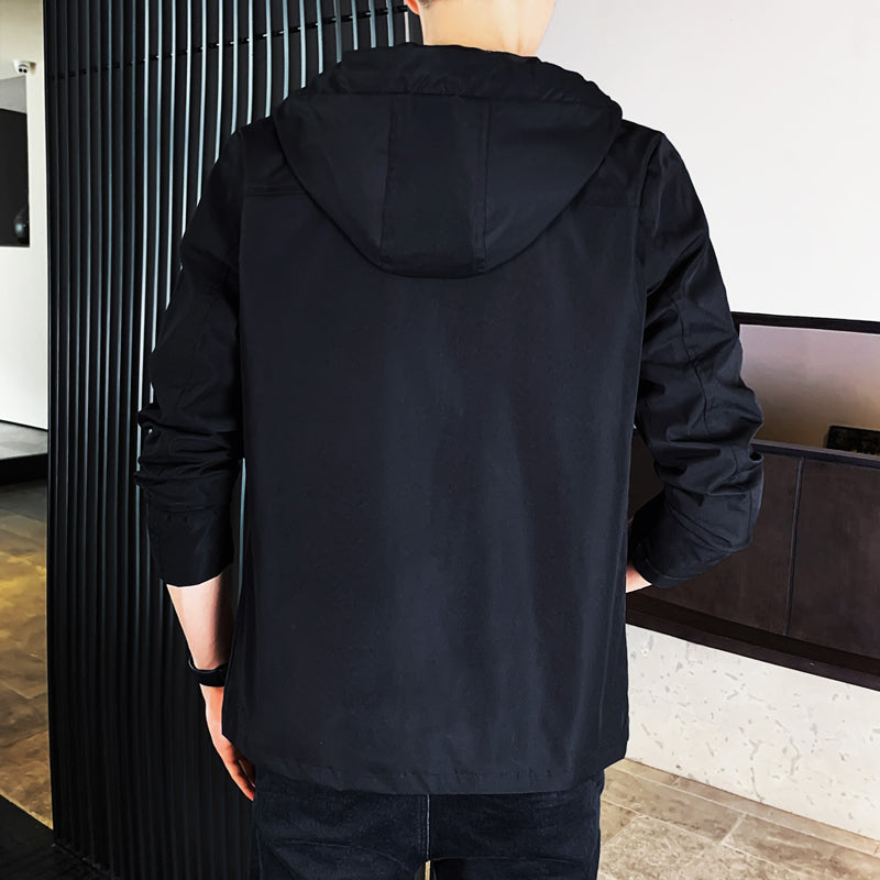 Men's Casual Jacket - Trendy Korean Style M-5XL