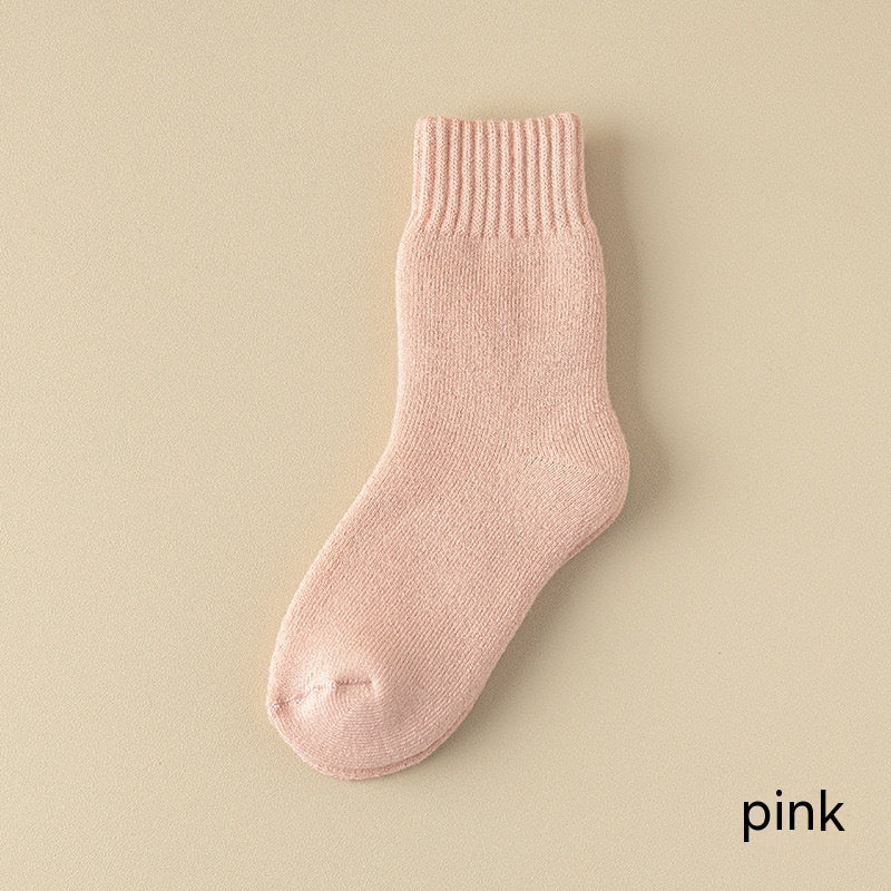 Children's Thick Warm Fleece Winter Long Socks