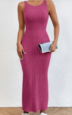 Euro-America Sleeveless Knit Dress