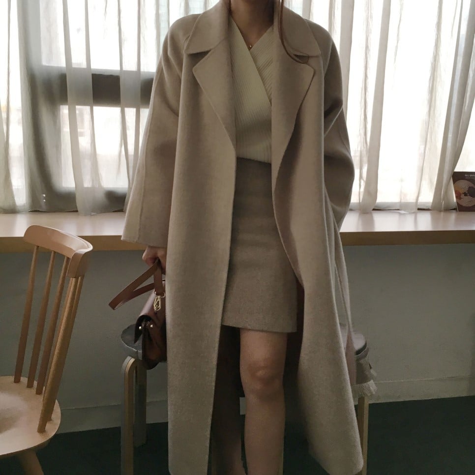 Women's Fashionable Woolen Coat