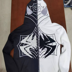 Embroidered Printed Coat (Single Piece)