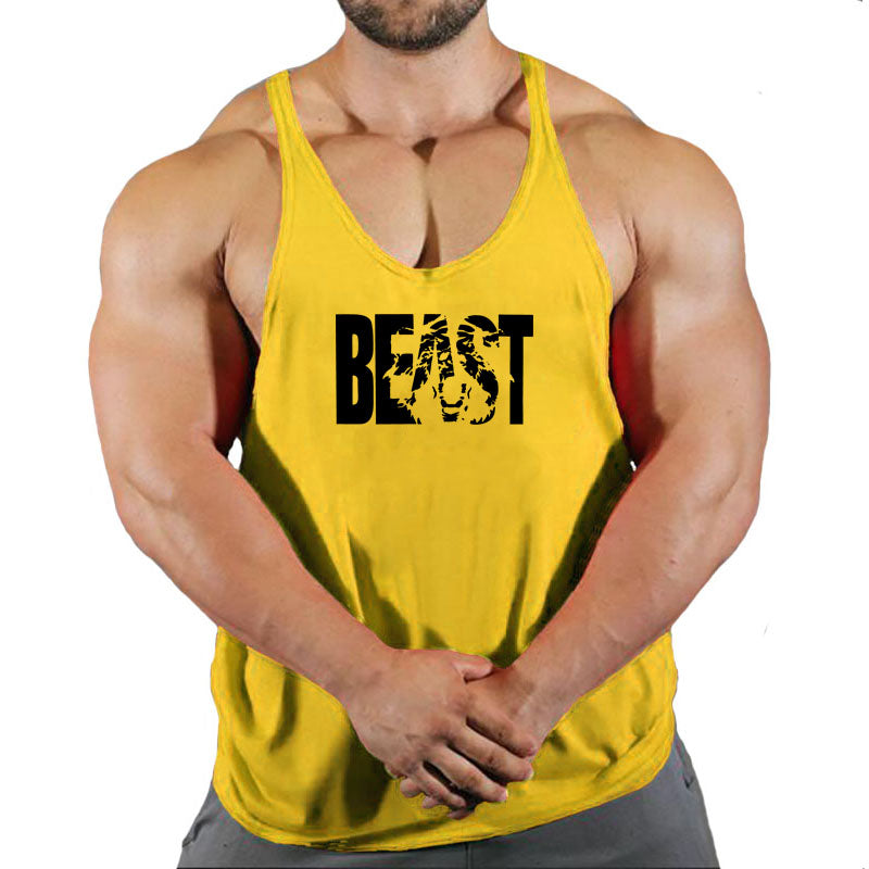 European and American Cotton Sports Tank Top