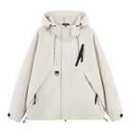 Men's Windproof Waterproof Climbing Jacket for Outdoor Sports