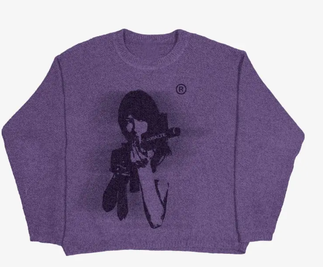 Autumn and Winter Women's Knit Pullover Sweater | Streetwear