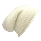 Snow Essential Knit Alpaca Beanie | Embroidered Cap
