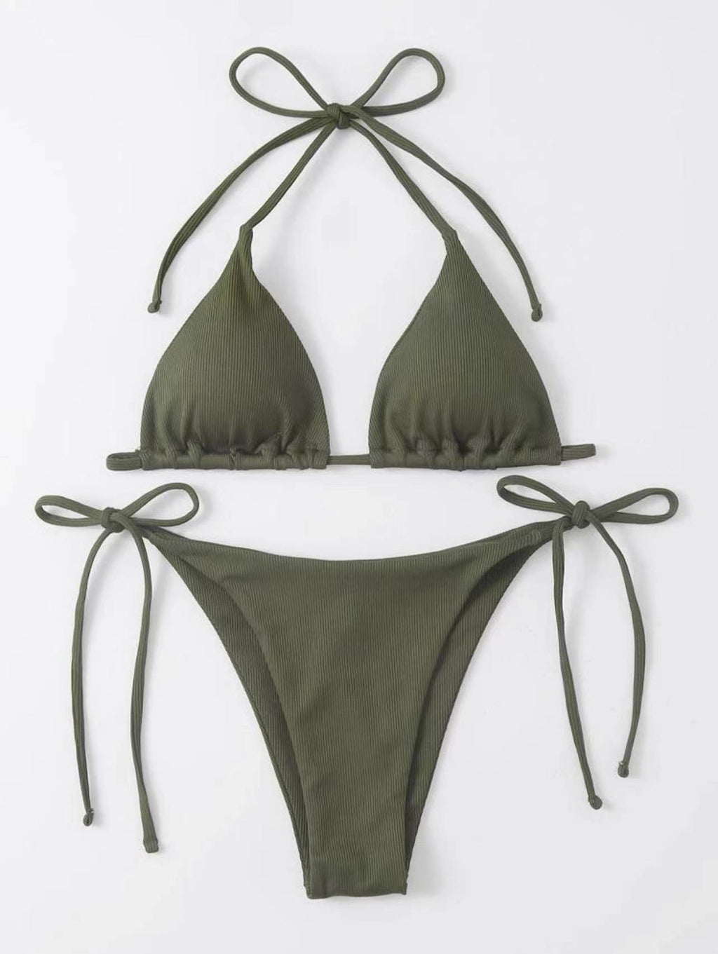 2023 New Sexy Three-Piece Bikini Swimwear Set
