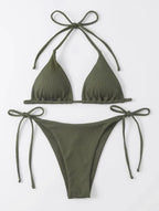 2023 New Sexy Three-Piece Bikini Swimwear Set