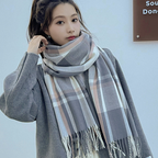 Cashmere Winter Warm Thickened Cute Fashion Scarf