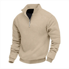 Men's Loose-Fit Zip-Up Pullover