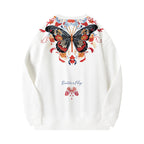 Autumn Chinese Style Zhuangzi Dream Butterfly Sweatshirt | Streetwear