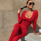2023 Fashion Long Sleeve Bodysuit for Women