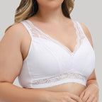 Lace Bralette with Removable Pads - Wireless Design