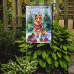 Sheltie Christmas Garden Flag