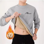 Men's Wool Stretch Printed Long Sleeve Casual T-shirt | Streetwear