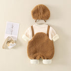 Cute Cartoon Baby Autumn Bodysuit Set for Newborns