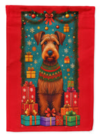 Irish Terrier Holiday Christmas Garden Flag