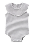 Summer Baby Girl Stretchy Bodysuit for Newborns
