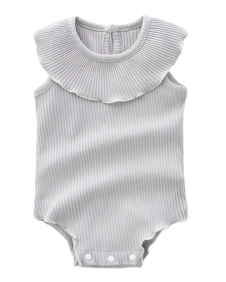 Summer Baby Girl Stretchy Bodysuit for Newborns