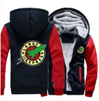 Thick Winter Plus Velvet Zipper Sweater