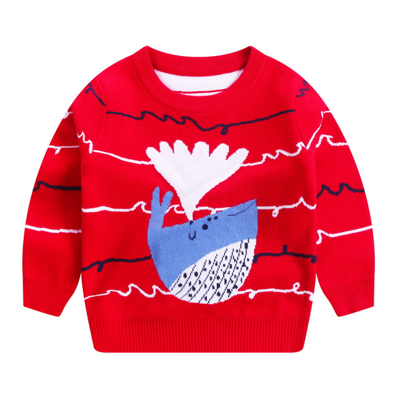 Double-layer Cotton Sweater for Kids - Autumn/Winter
