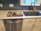 Boxer Christmas Cookies Dish Drying Mat
